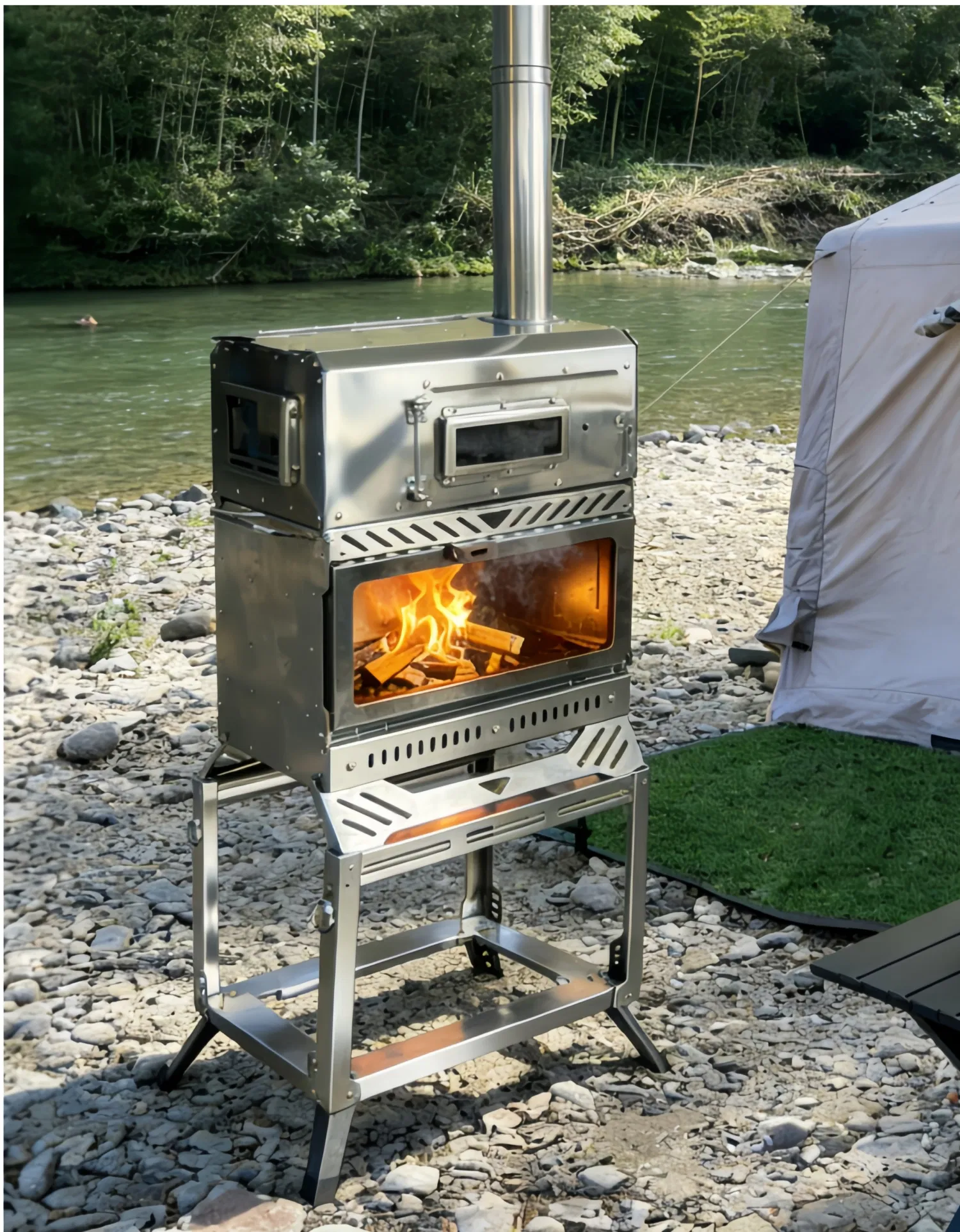 Wood Burning Camping Stove Detail 3
