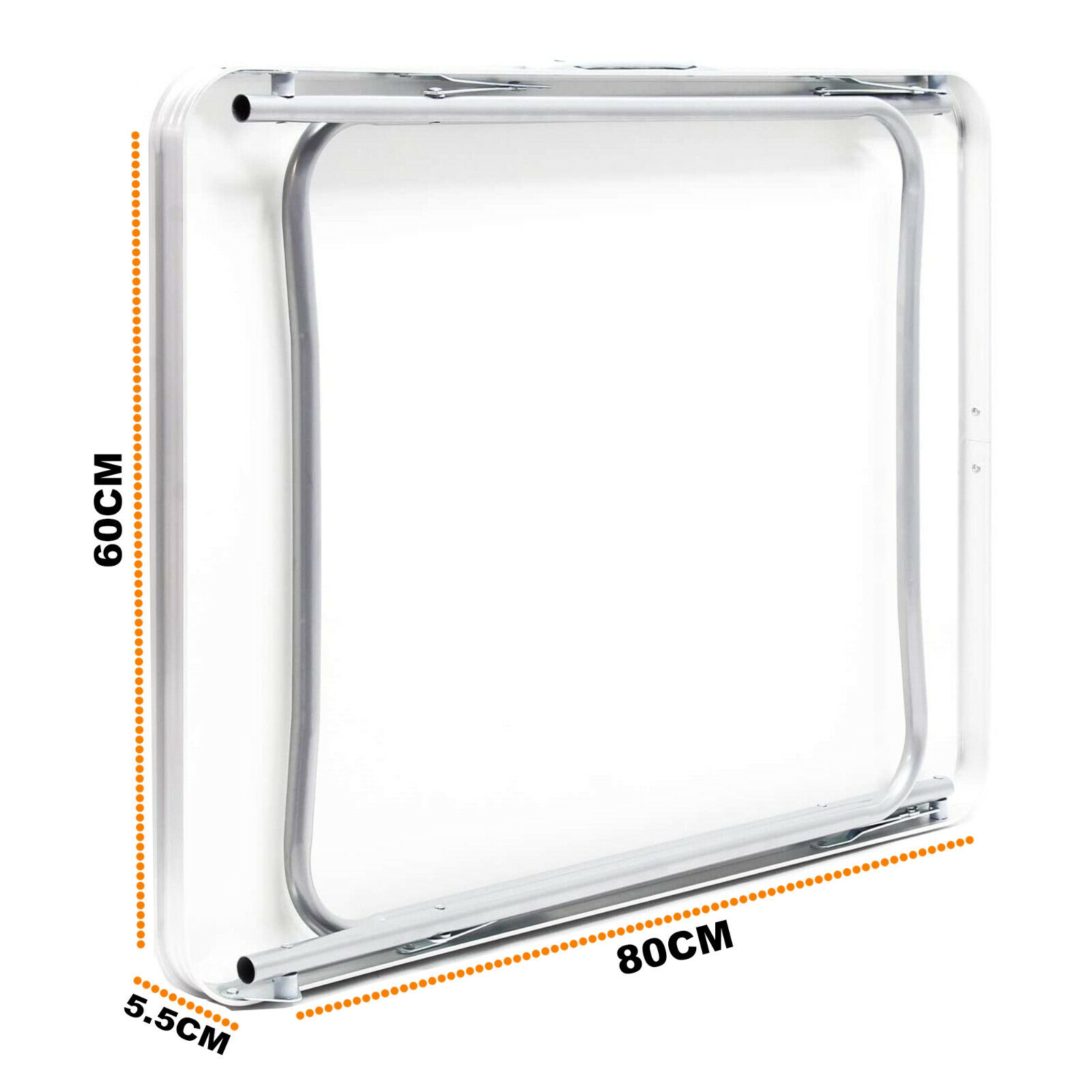 Suitcase Lightweight Outdoor Folding Table Picnic Rectangle Aluminum Alloy Frame Portable Table Metal Coffee Party Desk