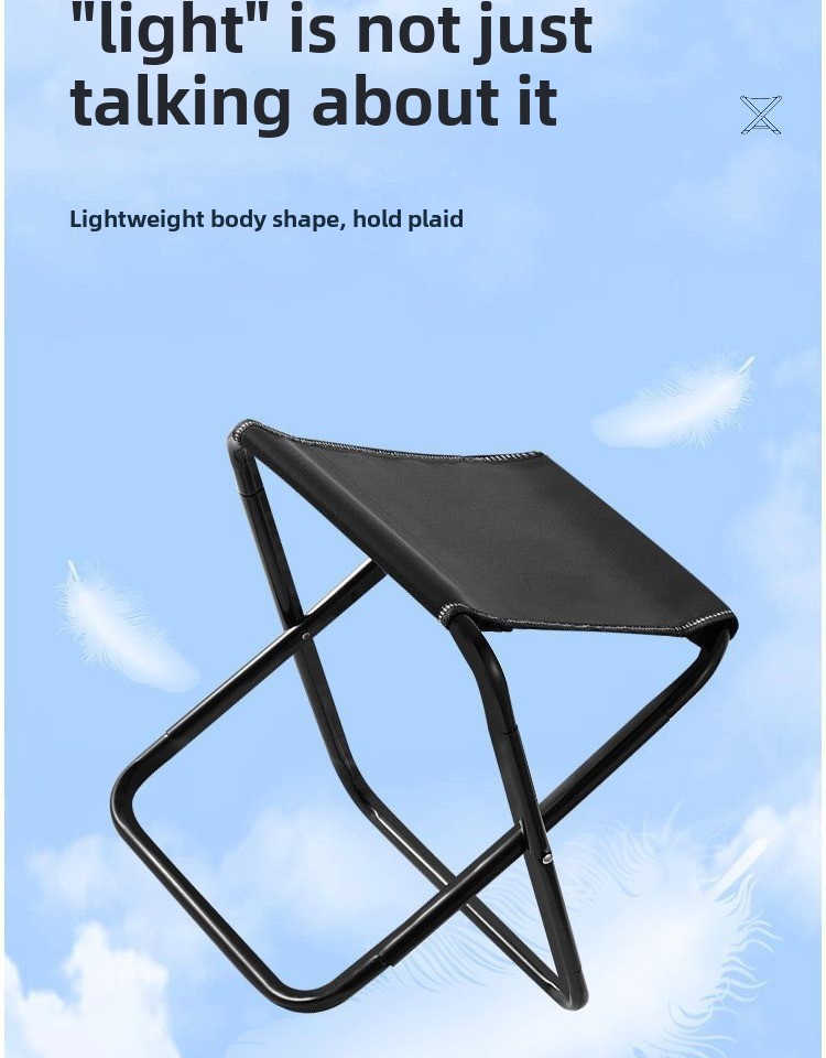 Folding Metal Stool Detail 4