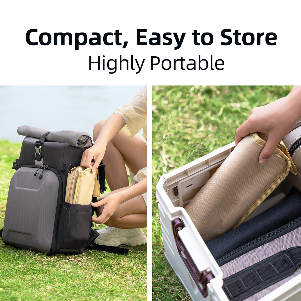 TUXIN All-in-One Folding Camping Stool for Outdoor Adventures - Lightweight, Portable and Weatherproof for Every Activity