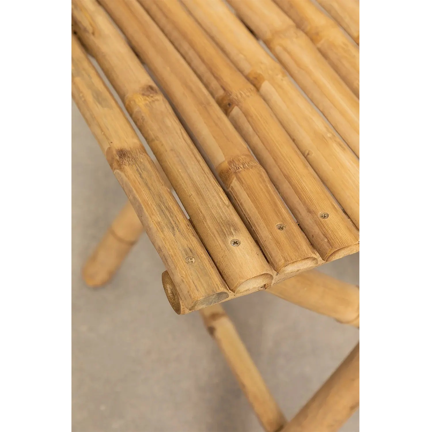 Eco-Friendly Modern Bamboo Dining Table Chair Set Customizable Minimalist Foldable Design Competitive Price for Home Furniture