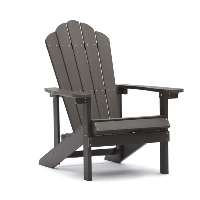 Durable Outdoor Garden Adirondack Chair Foldable Patio Resin Plastic Chair Furniture