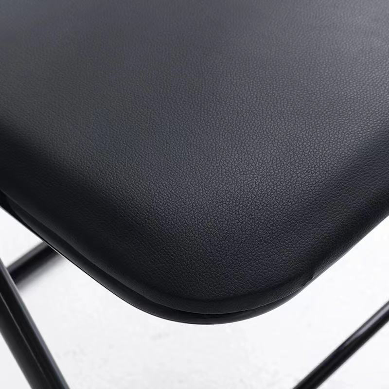Outdoor Folding Camping Events Party Outdoor Silla Wholesale Black Metal Lounge Padded Foldable Garden Dining Chair