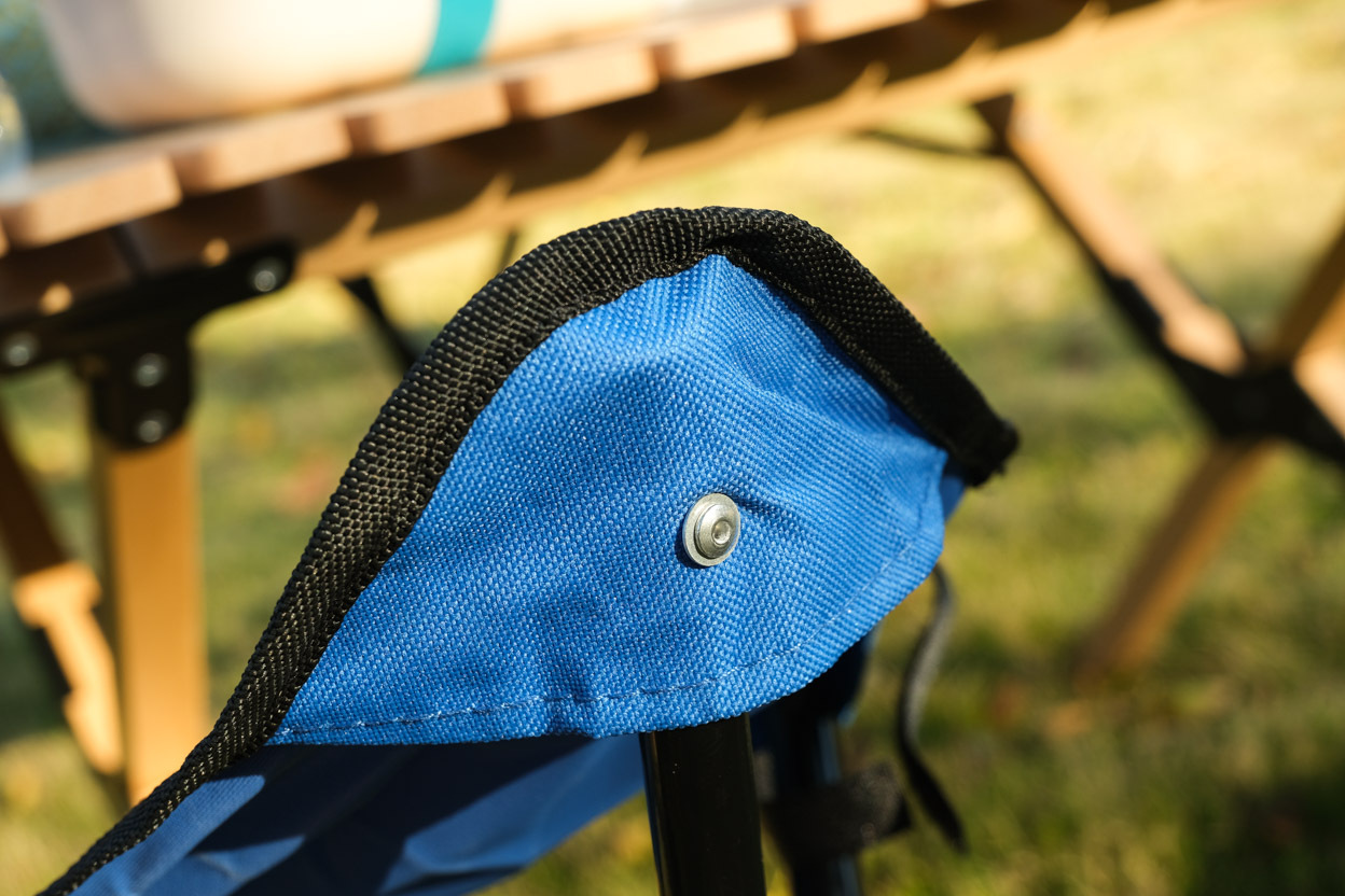 Convenient Stainless Steel Three-Leg Folding Chair Modern Design Mini Camping Stool