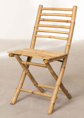 Bamboo Chair Folded