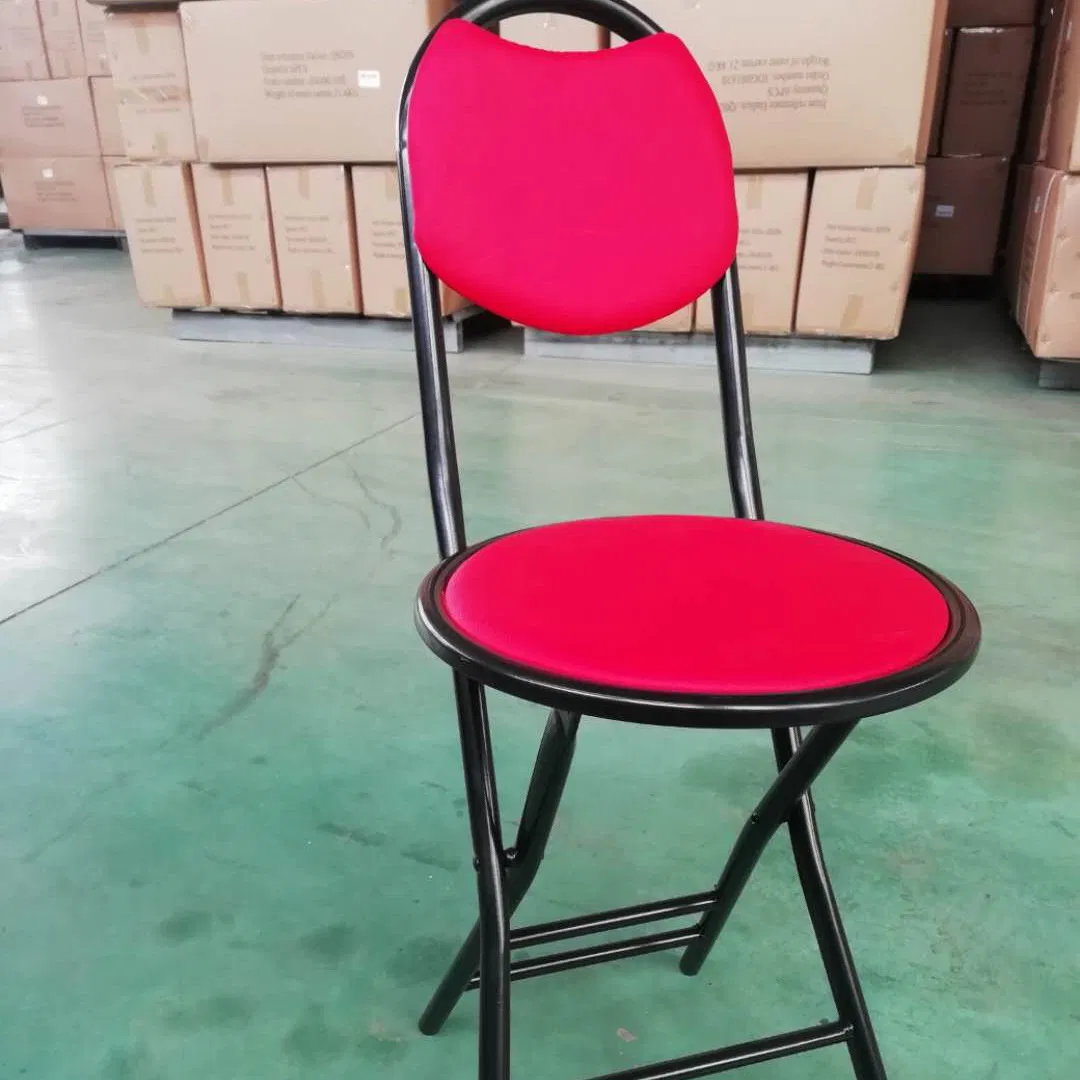 Basic Round Padded Folding Chair for Outdoor and Indoor Seating Use Wbb17512