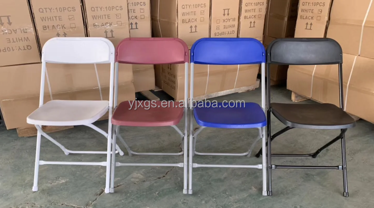 Stackable Folding Chair Structural View