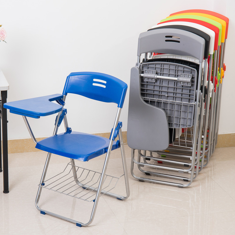 Cheap Portable Space Saving Plastic Steel Metal Outdoor Plastic Folding Chairs for Conference Meeting Foldable