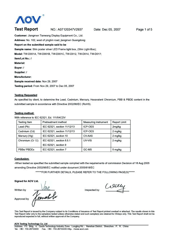 Certificate 2