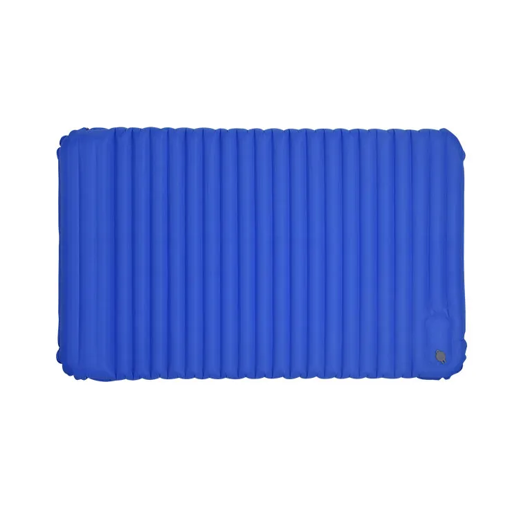 Camping Mattress Pad with Built-in Pump and Integrated Pillow Inflatable Sleep Pad