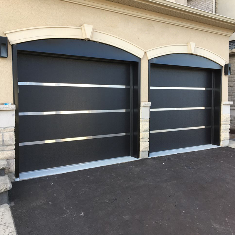 OUNA Heavy Duty Automatic Overhead Roll up Garage Door Aluminum Alloy Construction for Factory Warehouse and Commercial
