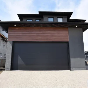 OUNA Good Insulation Automatic Sectional Overhead Garage Door with Aluminum Alloy High Insulated Garage Door