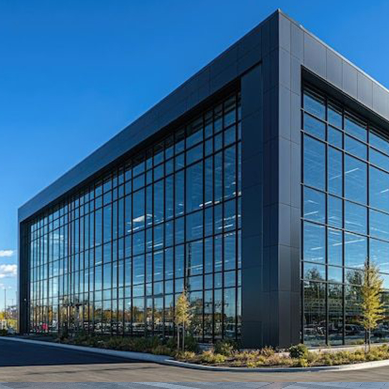 OUNA Curtain Wall System Cost Per Square Meter Detailed for Budget Planning Aluminum and Tempered Glass Building Facade