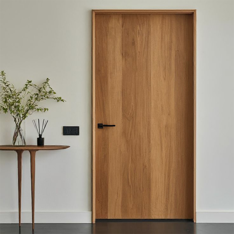 OUNA Luxury Custom Aluminum Wood Interior Door for Villa and High End Residence Personalized Design Service Factory Price
