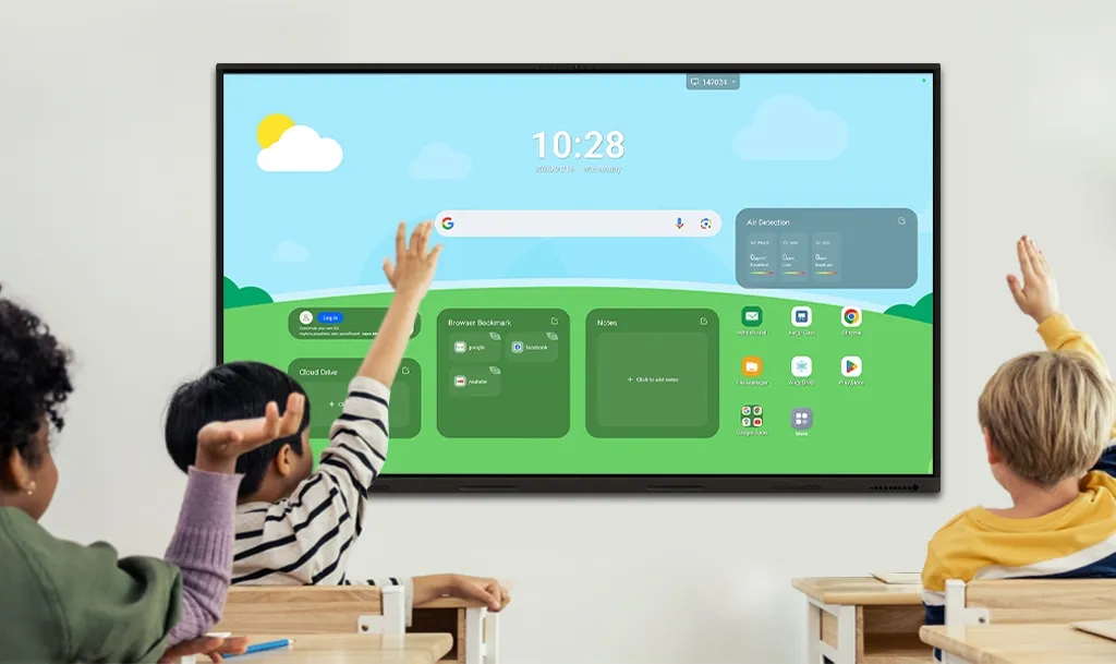 Education Theme Interactive Board