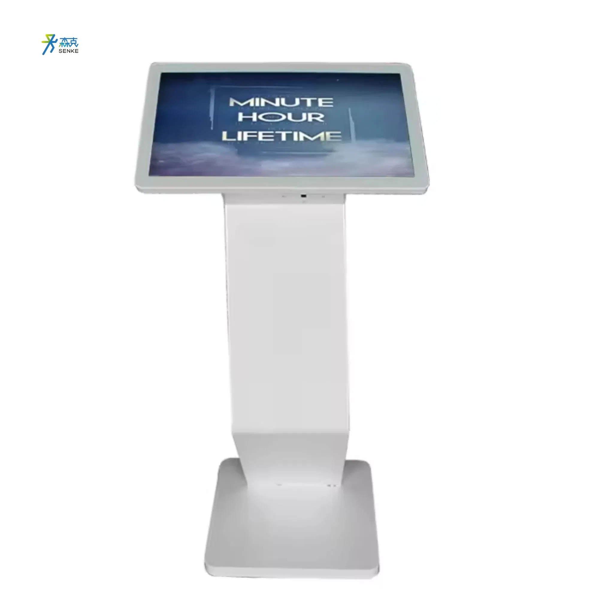 Interactive Ticket Dispenser System with Touch Screen and Scanner