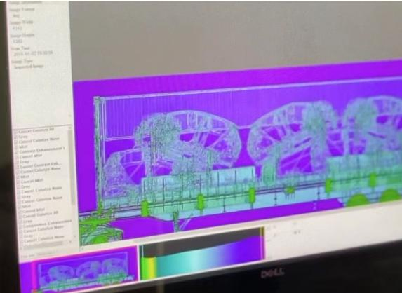 360 Degree Image 3D Data Acquisition Effect Iwildt an-9000ctl Spiral CT Security Inspection Machine Security Inspection System