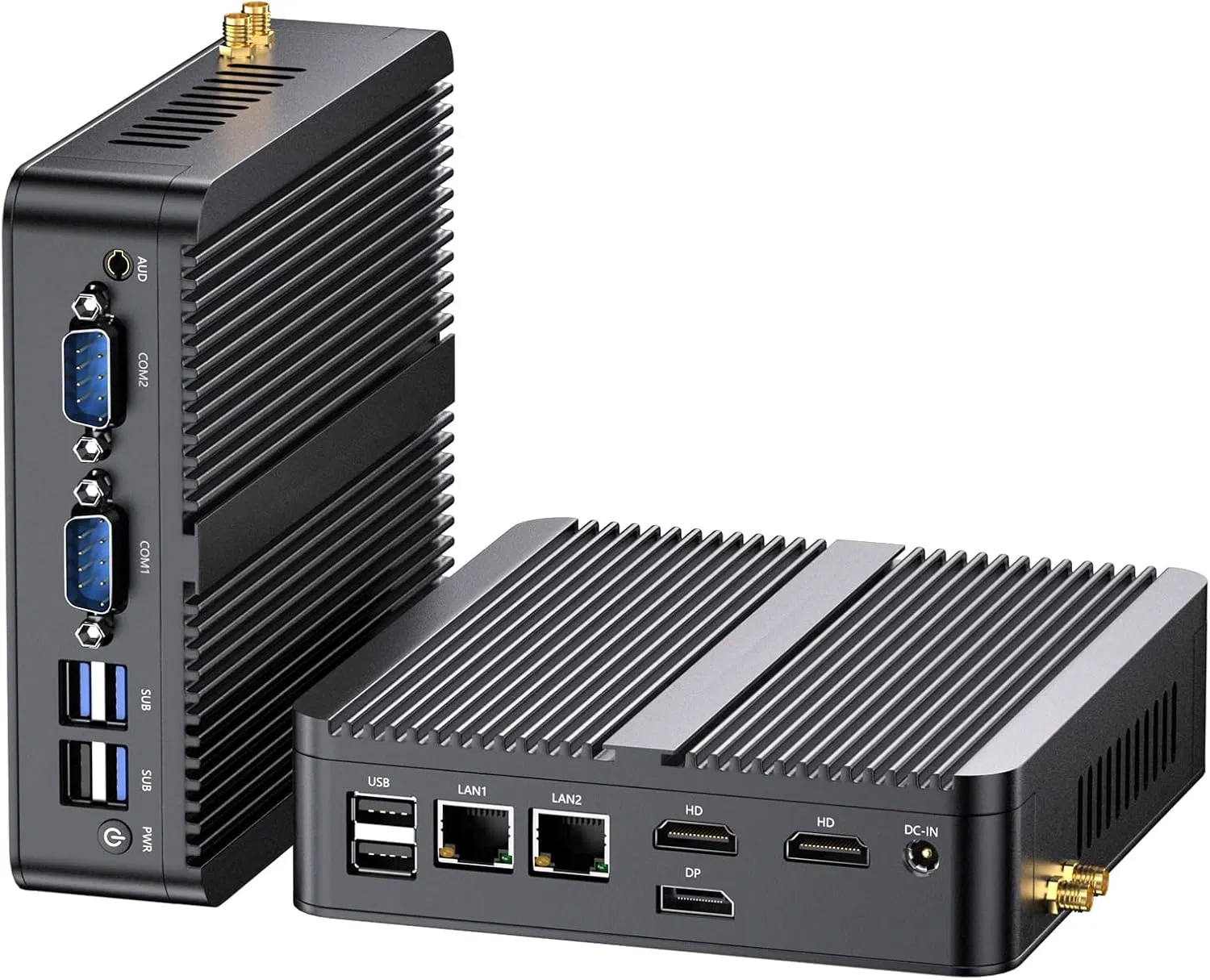 Ultra SSD Firewall Embedded Industrial Fanless Win Linux 7 10 11 Mini PC Computer Minipc Intel Core J1900 N100 I3 I5 I7 Mini PC/Computer