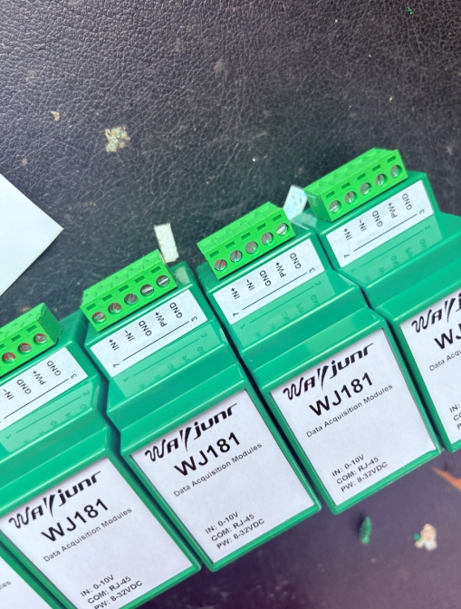 4-20mA or 0-10V to Network Modbus TCP Mqtt Data Collection Module Mes System