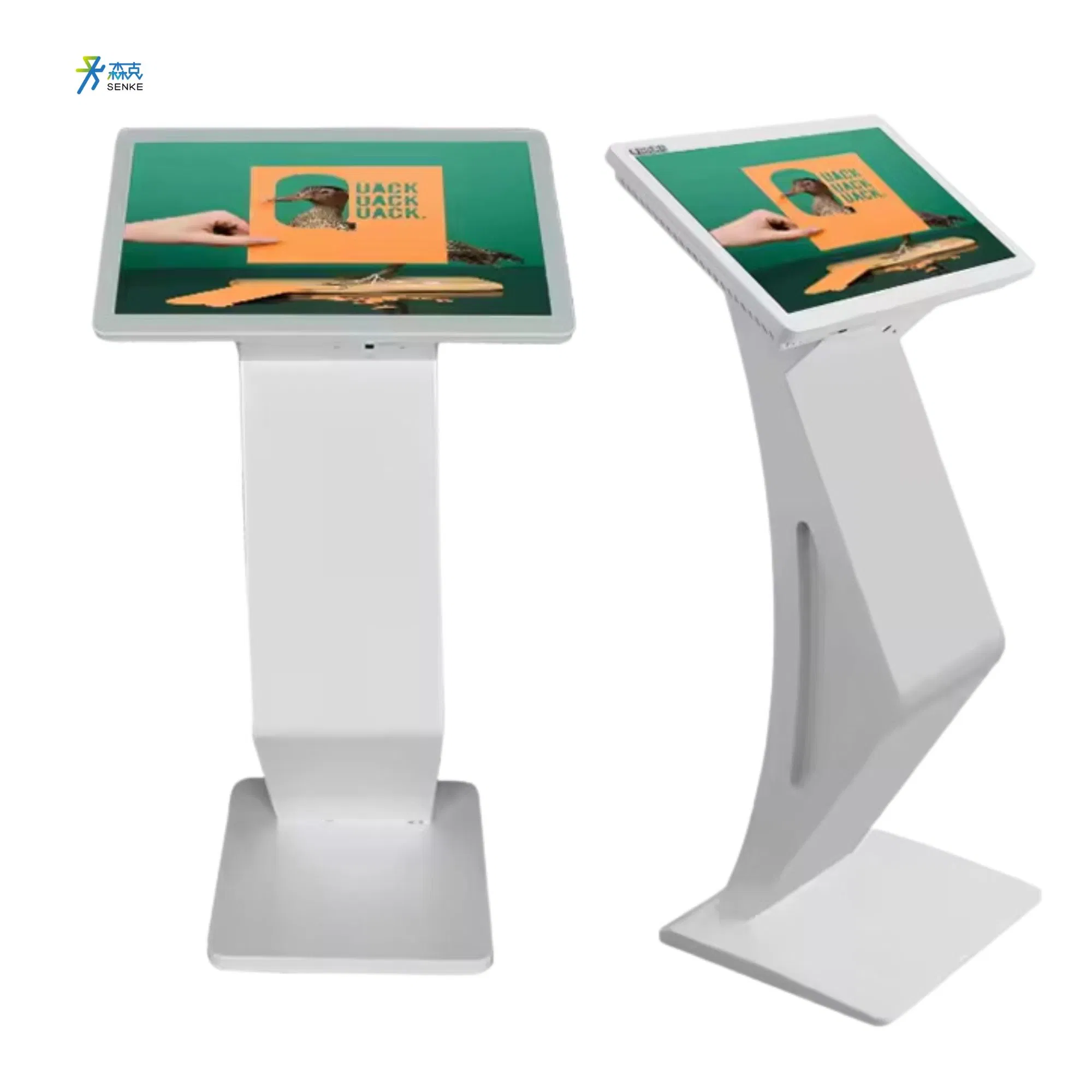 Digital Ticket Dispenser System with NFC and Interactive Display Features Advertising Display Stand