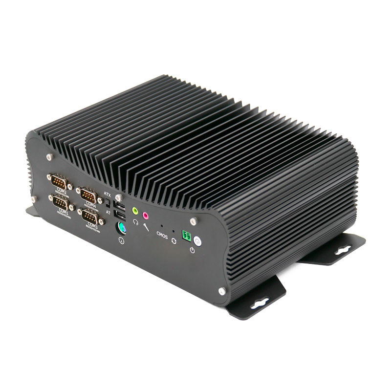 6COM Gpio Aluminum Core I5-4278u Embedded Computer Fanless Industrial Mini PC
