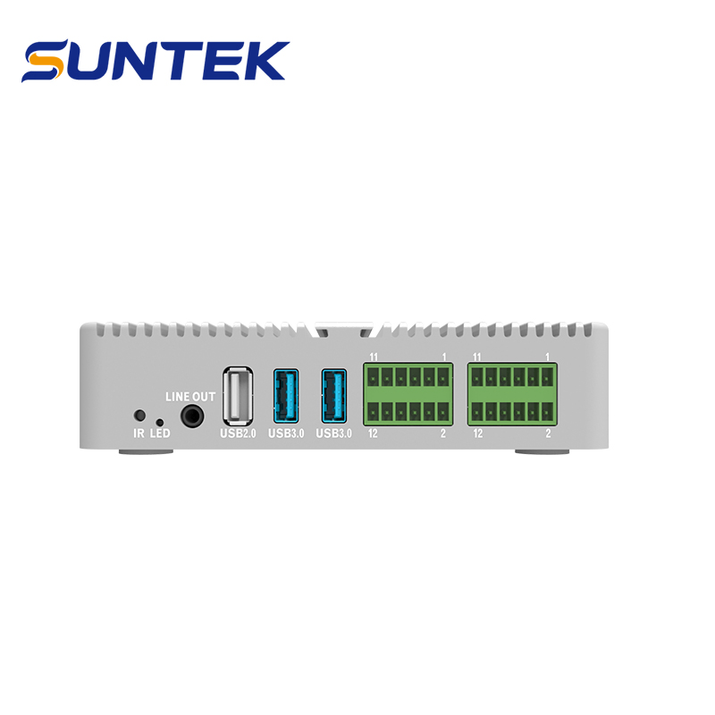 Suntek Fanless Industrial Mini PC Edge Ai Box Rk3588s Rugged Ipc for Automation &amp; Harsh Environments Wi-Fi/4G LTE, Android/Windows/Linux