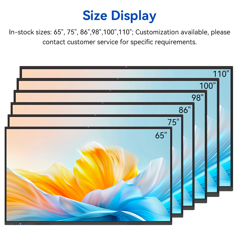 75inch4K Interactive Touch Display for Conference Room