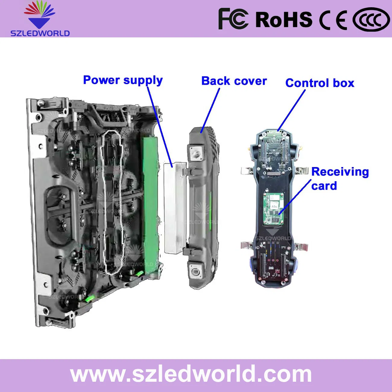 Outdoor / Indoor Rental Stage Fixed Advertising LED Billboard LED Screen LED Display with Fast Lock High Brightness P2 P3 P4 P5 P6 P8 P10