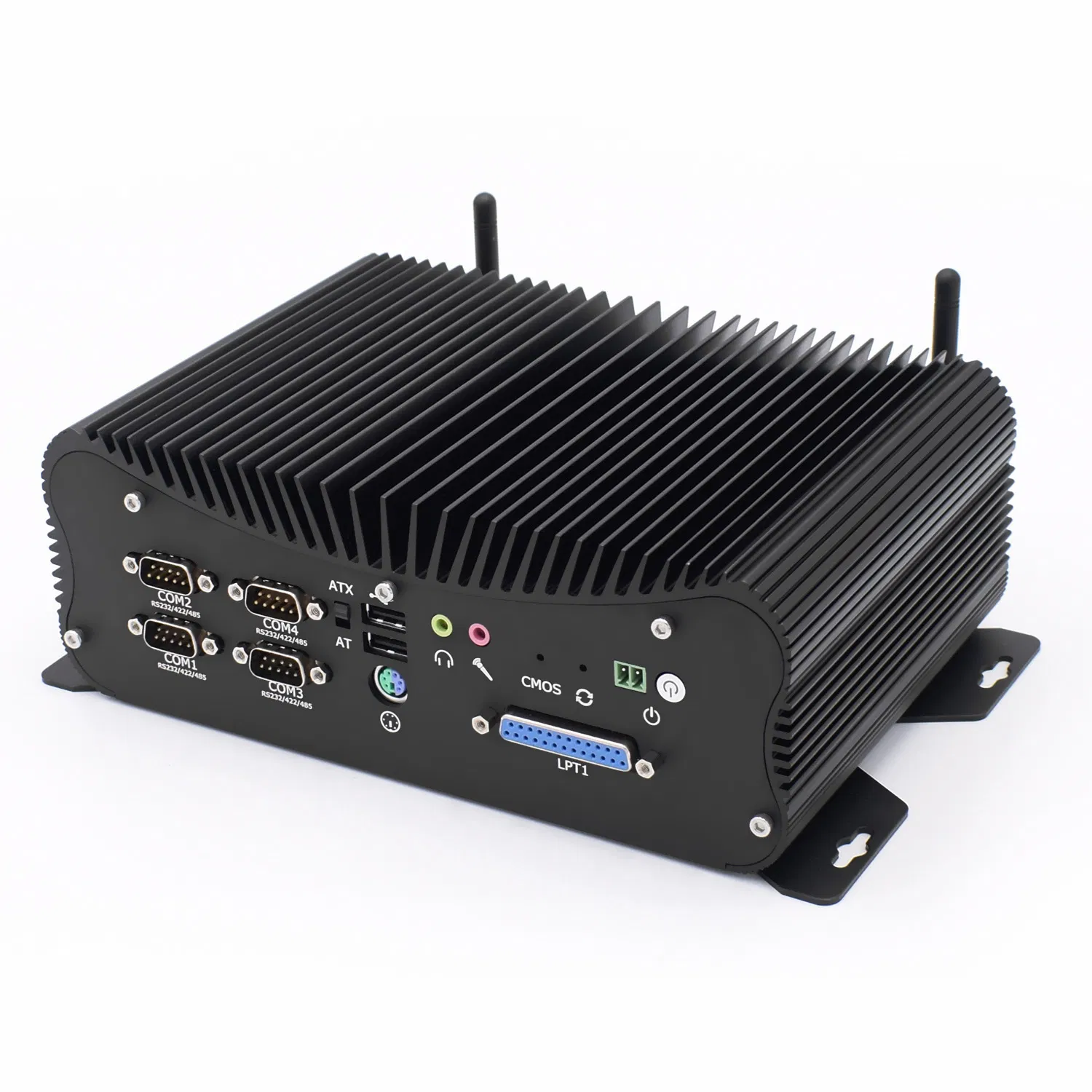 Hystou Fanless Industrial Mini PC DDR4 64GB HD Embedded Computer