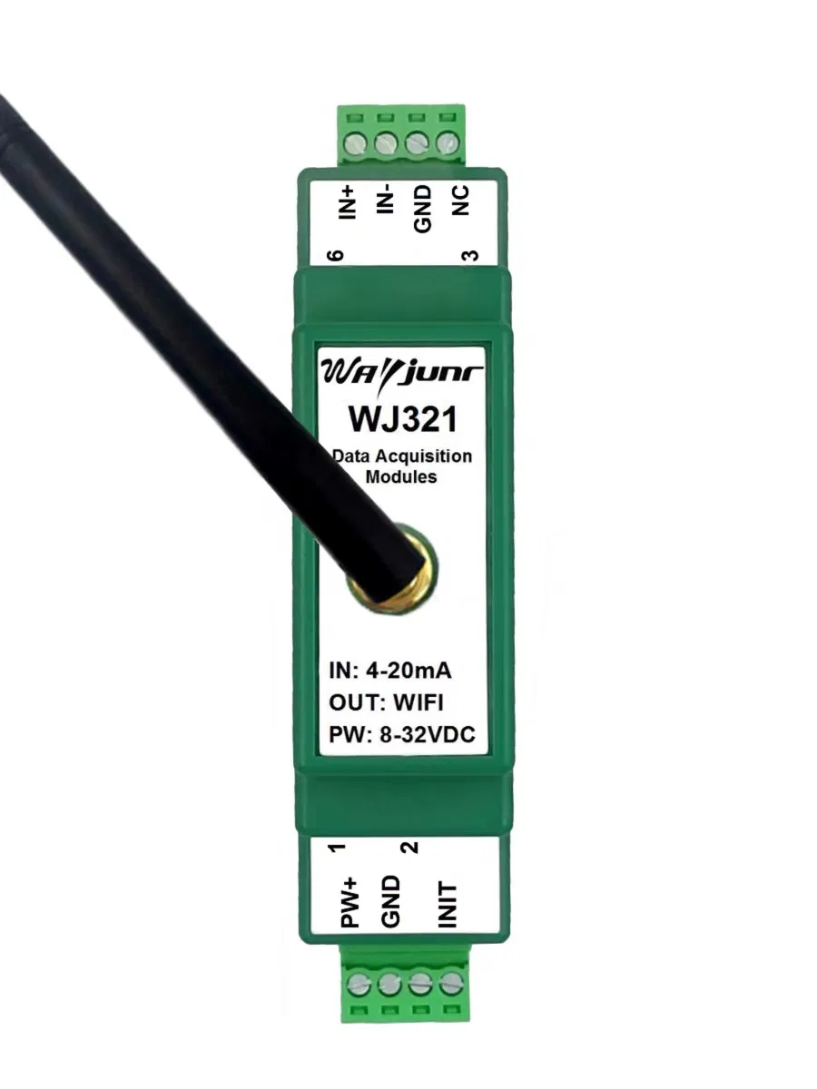 4-20mA to Network Modbus TCP and Mqtt TCP Network, Data Collection Mes System