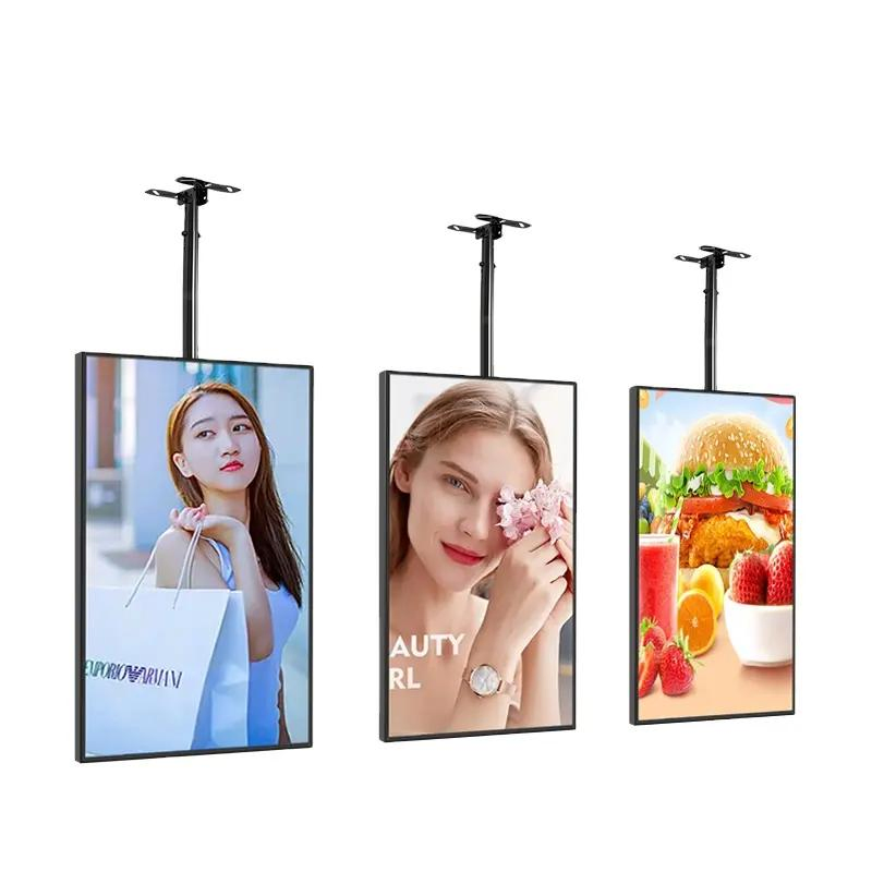 Semi Outdoor Shop Window Display High Brightness Window Display for Outdoor Facing Advertising Digital Signage
