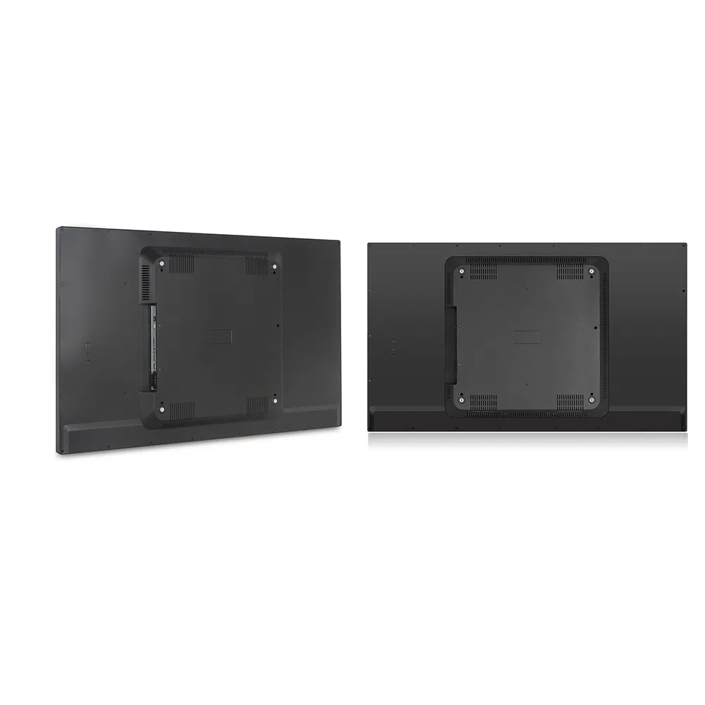 18.5 Inch Capacitive Touch Screen Wall Embedded Fanless Aluminum Frame Industrial Computer