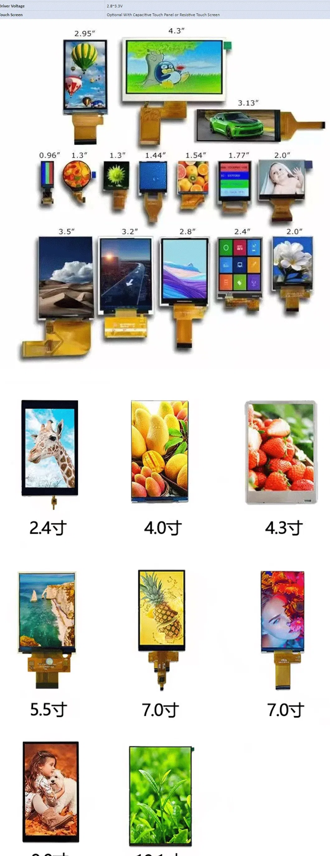 Industrial LCD Panel