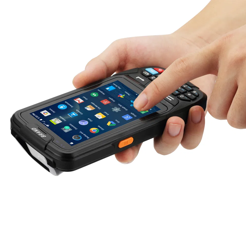 Hand Held Android RFID UHF Reader and Writer Mobile PDA with GSM Barcode Scanner NFC Data Terminal