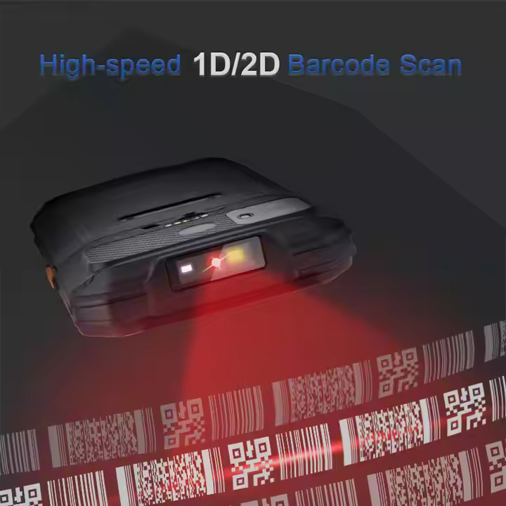 Edoo M82 6.2 Inch Handheld Rugged Mobile Computer with 1d/2D Barcode Scanner Reader 5g Android 11 PDA NFC RFID Reader Terminal