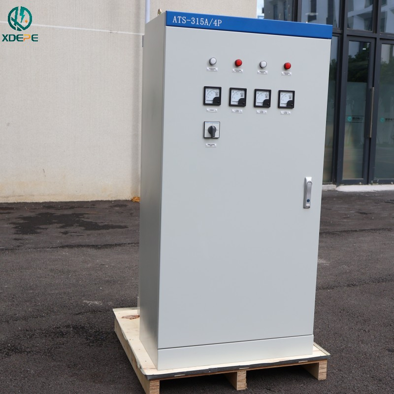 ATS Automation Control Panel 4p Automatic Transfer Switch Board for Industrial Use