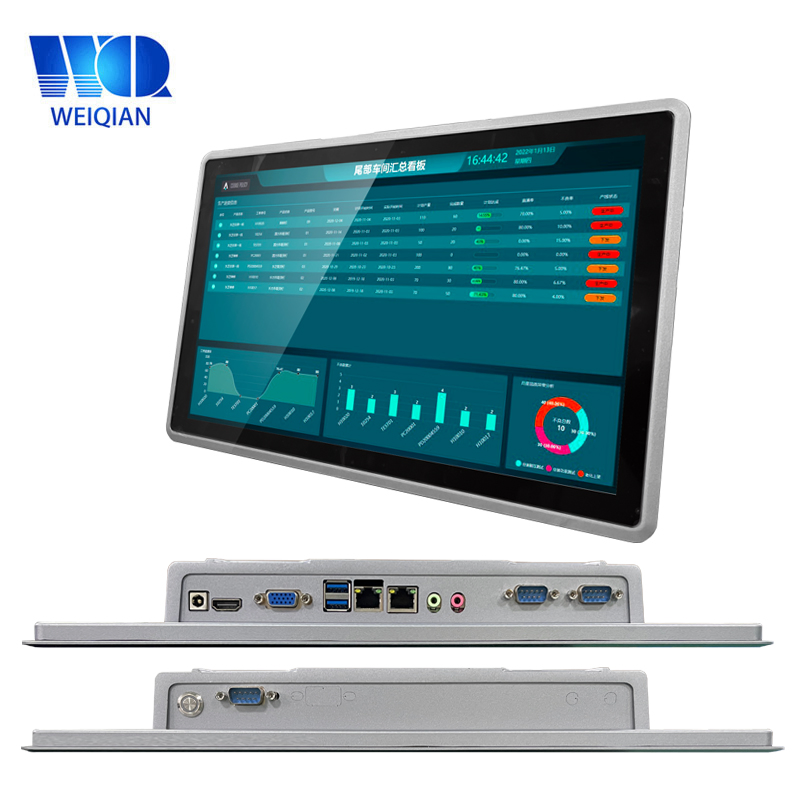 15.6 Inch Industrial HMI Touch Panel All in One PC Codesys Fanless Ethercat Capacitive Touch Panel Explosion Proof Display Panel PC