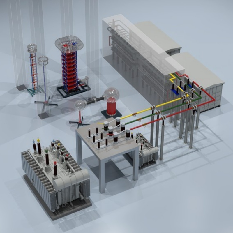 High Voltage Power Transformer Test System with IEC60076 Compliance Standard
