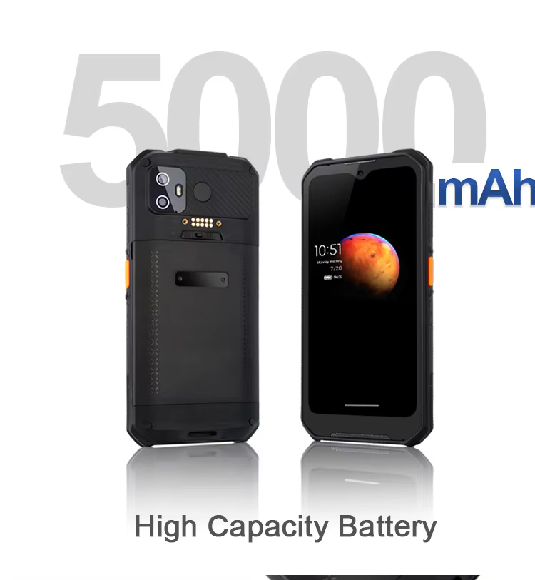 Edoo M82 6.2 Inch Handheld Rugged Mobile Computer with 1d/2D Barcode Scanner Reader 5g Android 11 PDA NFC RFID Reader Terminal