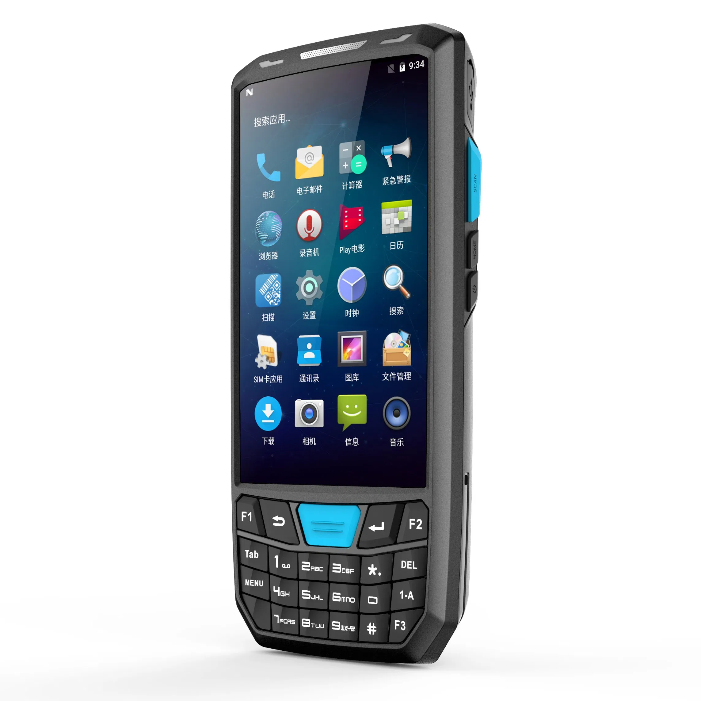 Wireless Laser Barcode Reader Scanner Smartphone Data Collection Terminal Rugged PDA