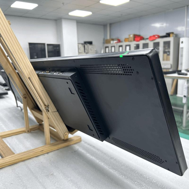 49inch Stretch Screen Bar Monitor Passenger Information Display System for Train Station