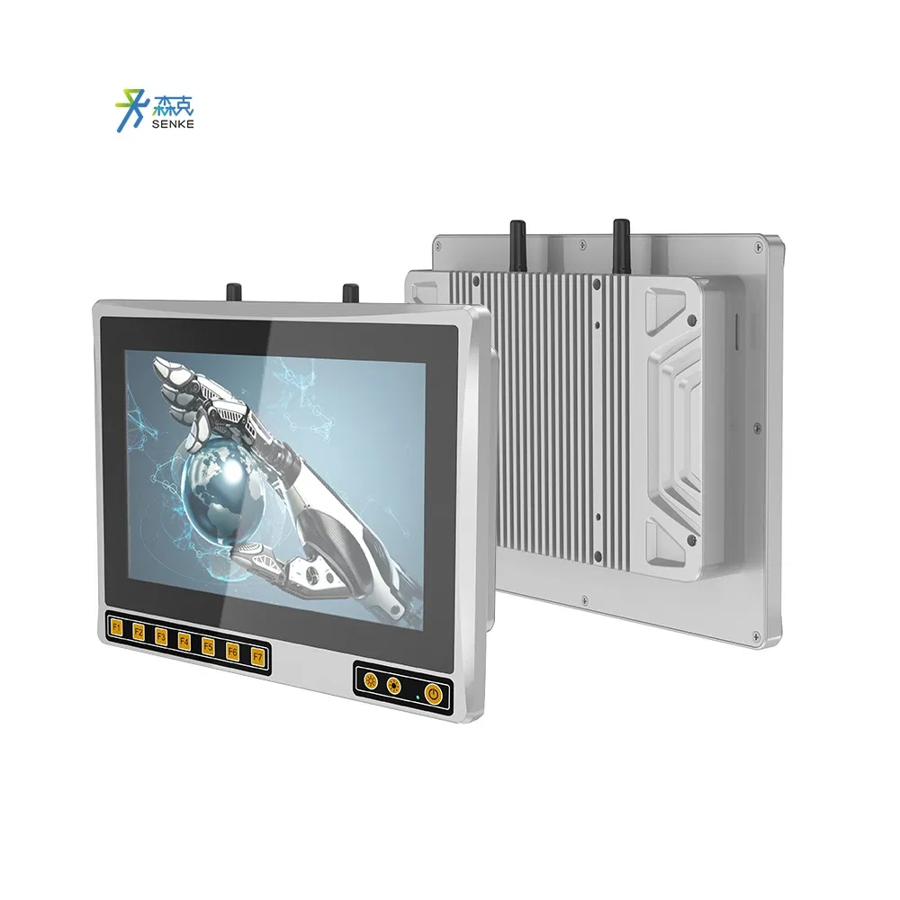 Senke 10.1" 12.1" All in One Touch Industrial Panel PC Touch Screen Agriculture Engineering Vehicles PC