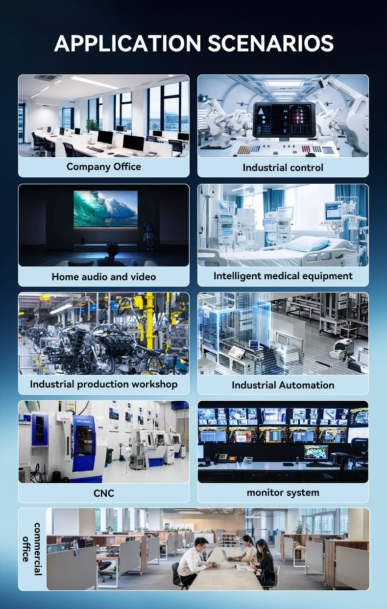 Industrial Mini PC with High Quality and Reliable 19V Power Input