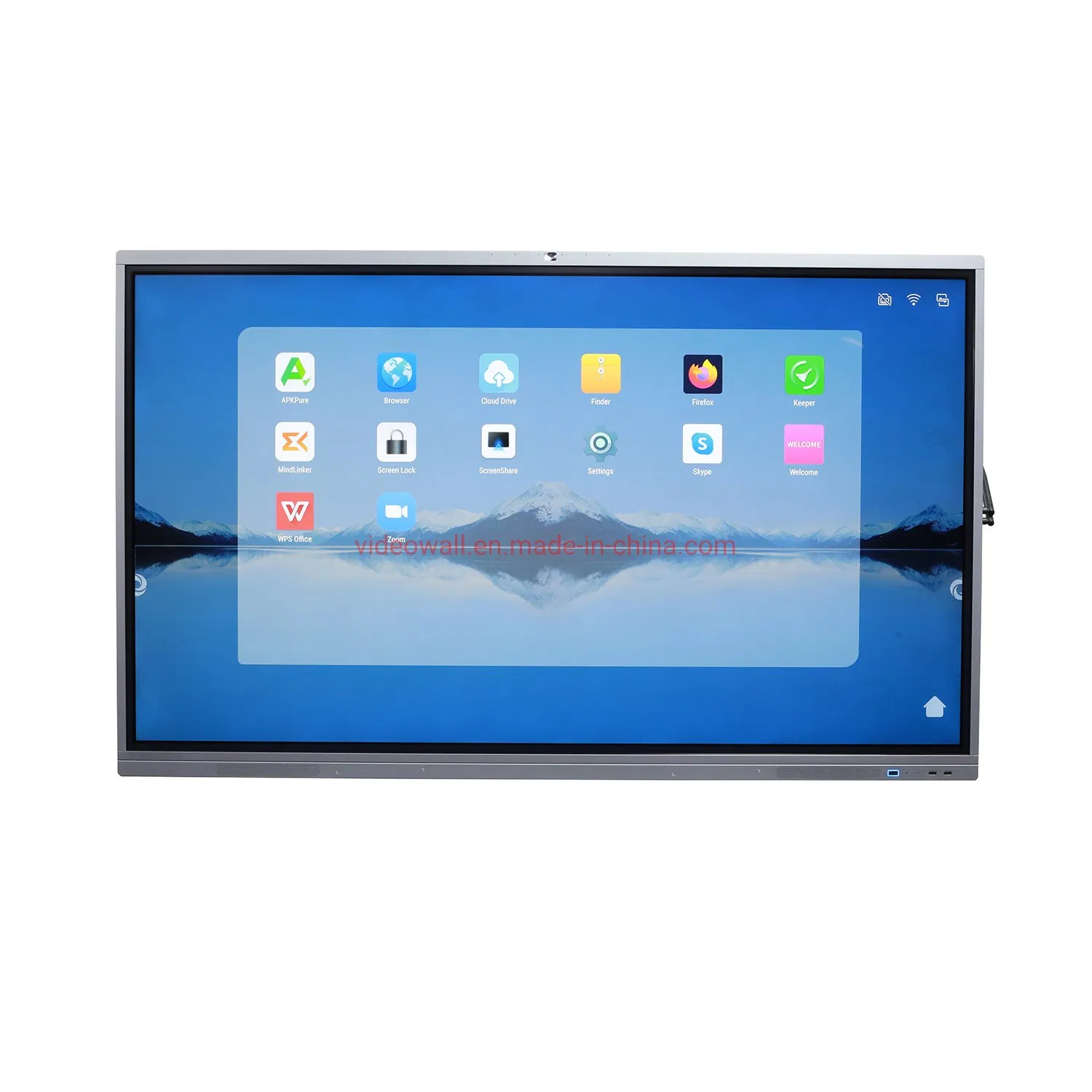 20points touch zero bonding DS tech Video conference smart panel 75inch interactive flat panel display for teaching and meeting