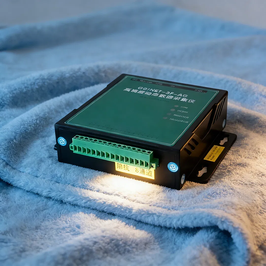 8-Channel Analog Input Data Acquisition System ±10V Range for Industrial Vibration Testing