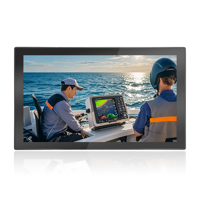 OEM IP67 Industrial Waterproof Marine 21.5 Inch Outdoor LCD Industrial Touchscreen Display