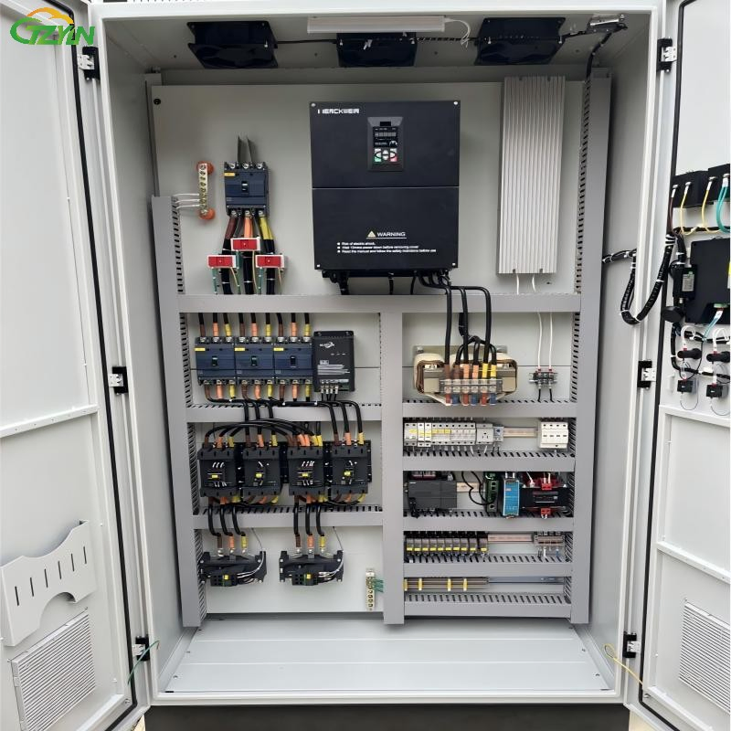 Customized Power Control Panel with Inverter Automation Control Cabinet for Industrial