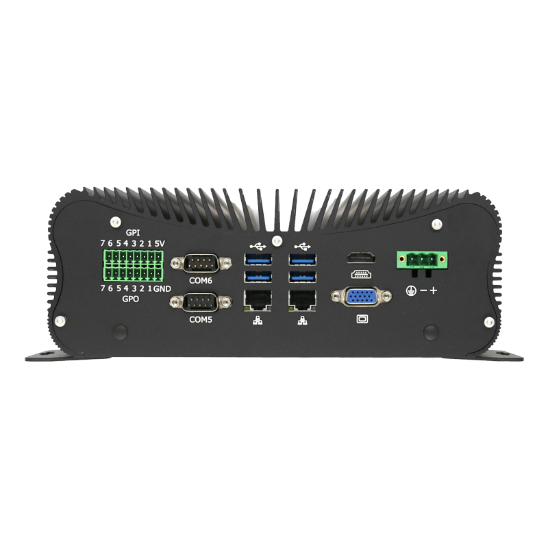 6COM Gpio Aluminum Core I5-4278u Embedded Computer Fanless Industrial Mini PC