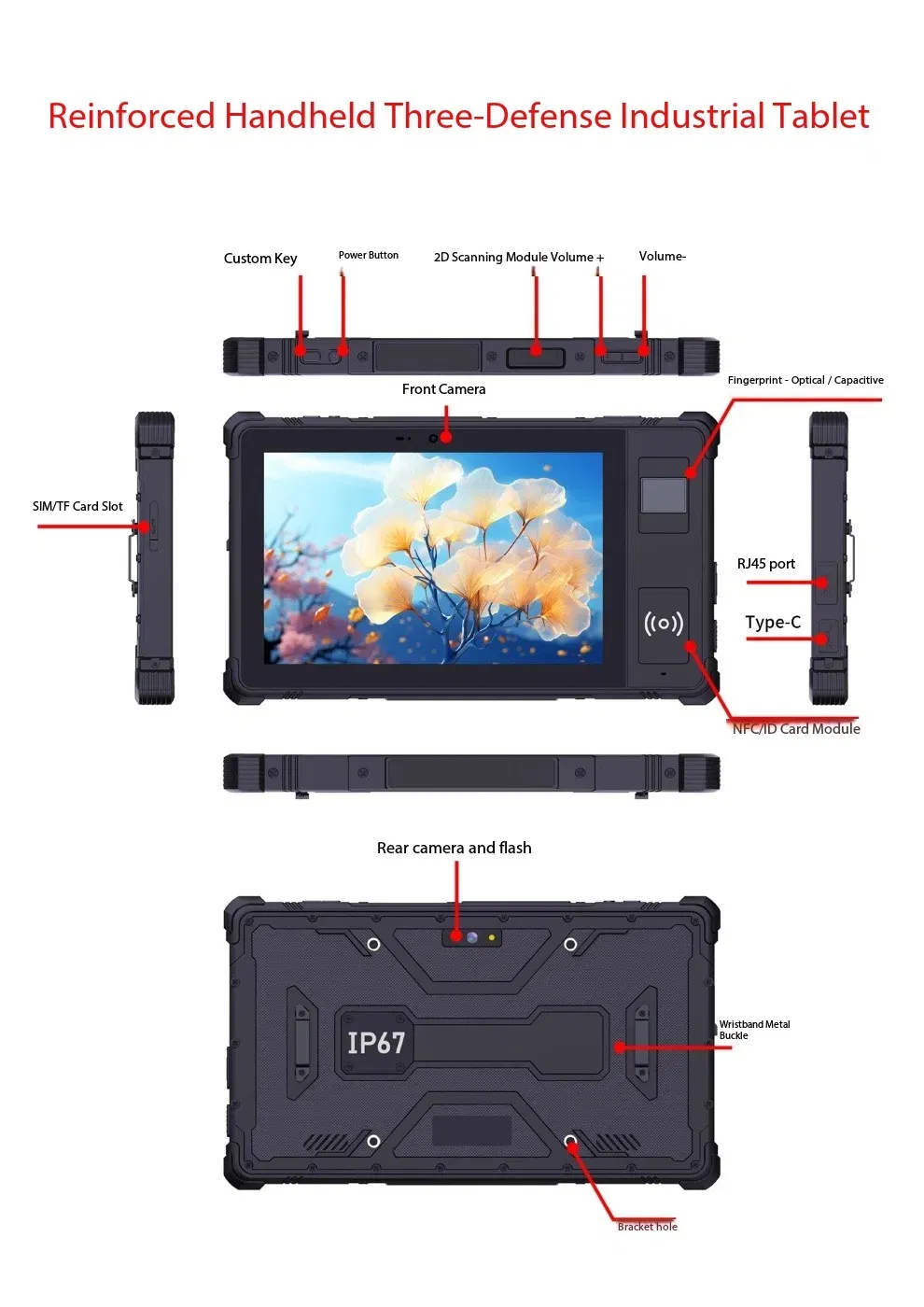 Rugged Tablet Features