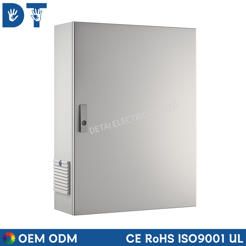 Custom PLC Control Panel with Dual HMI Touch Screen Industrial Automation System Control Cabinet